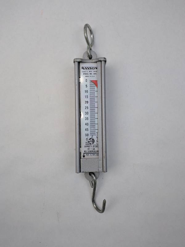 Vintage, HANSON VIKING Hanging Scale, Model 895, 50 lbs X 1 lb