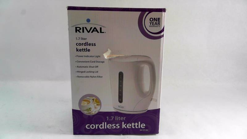 lot 237 image: Rival 1.7 Liter Cordless Kettle