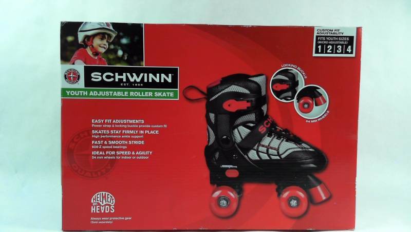 lot 257 image: Schwin Youth Adjustable Roller Skate