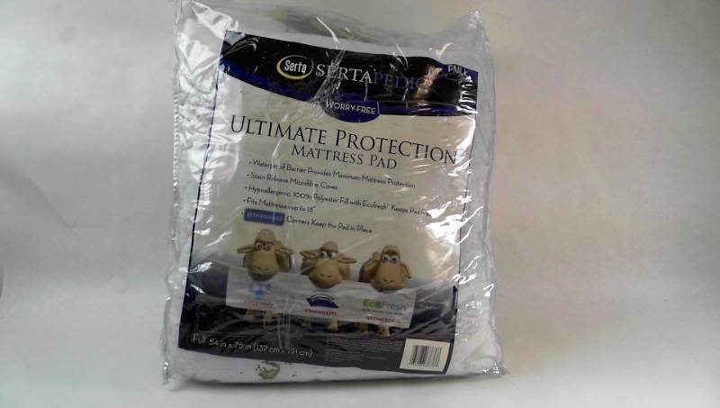lot 267 image: Serta Full Size Matrress Pad