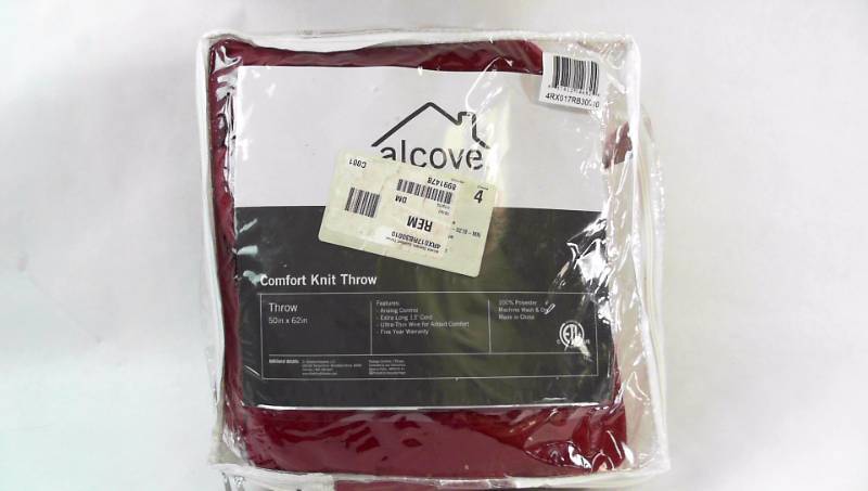 lot 268 image: Heated Comfort Throw Blanket