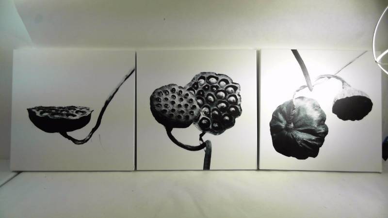 lot 616 image: 3 Panel Wall Art SLS Vision