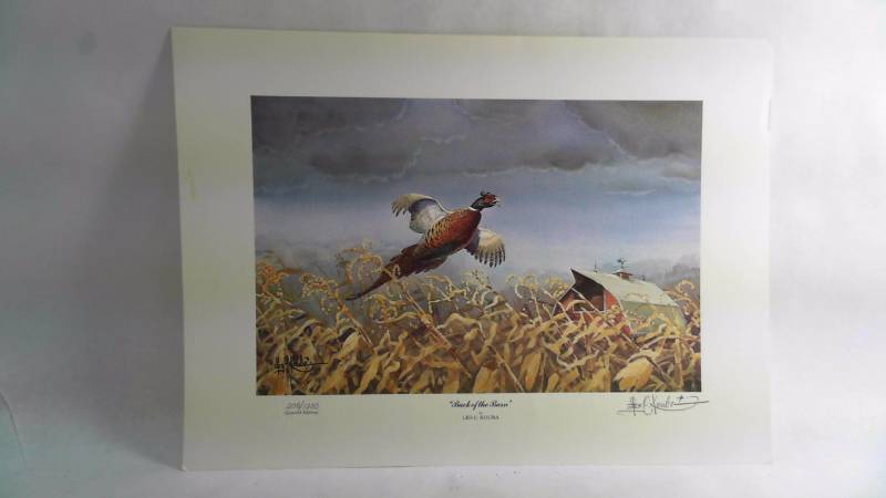 lot 617 image: Back of The Barn Limited Edition Les C. Kouba Print
