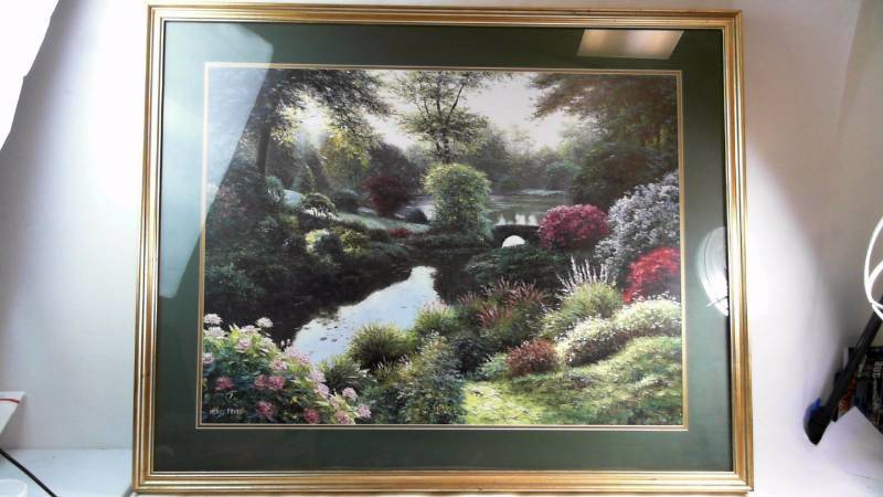 lot 621 image: Fairfield Morning Framed Print Henry Peeters