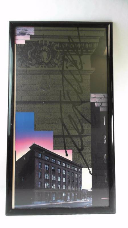lot 622 image: Ted Carlson Graphix ETC Brand Framed Ad