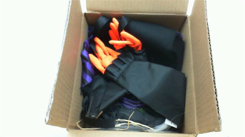 lot 43 image: Alcove Crashing Witch Halloween Yard Art. Fits around Tree