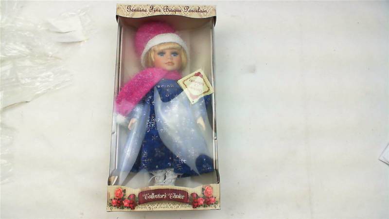 lot 41 image: Collecters choice Genuine fine bisque porcelain doll limited edition