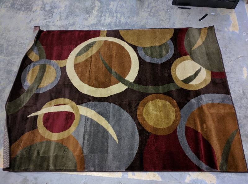 lot 14 image: Artistic weavers Aw Uptown Gold Brown 53 x 7x3 20 x 60 20 x 32 Runner Area Rug 3 pc LIKE NEW