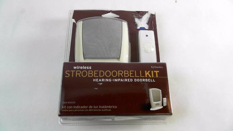 lot 292 image: Wireless Strobe Doorbell Kit (Hearing Impaired)