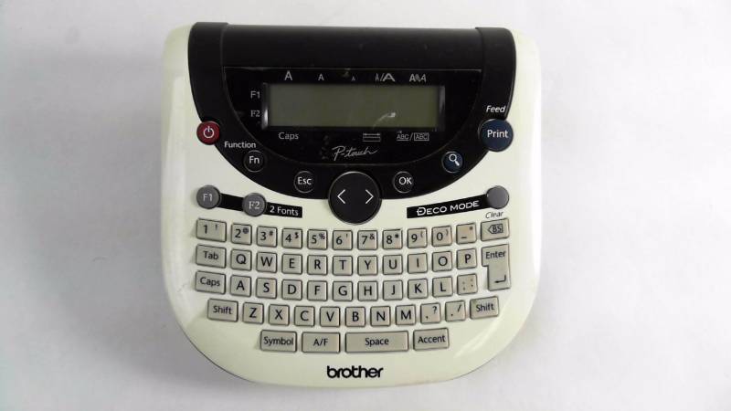 lot 294 image: Brother Label Maker PT-1290