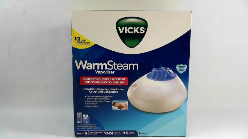lot 318 image: Vicks Warm Steam Vaporizer