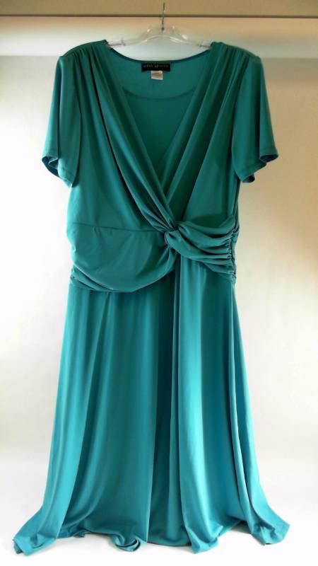 lot 320 image: Womens Wearabouts Aqua Blue Colored Dress Size 18 RN #98487