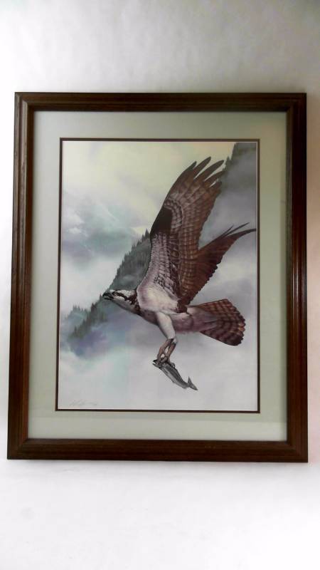 lot 633 image: Falcon and Trout Signed & Numbered by L. Roffin 133395