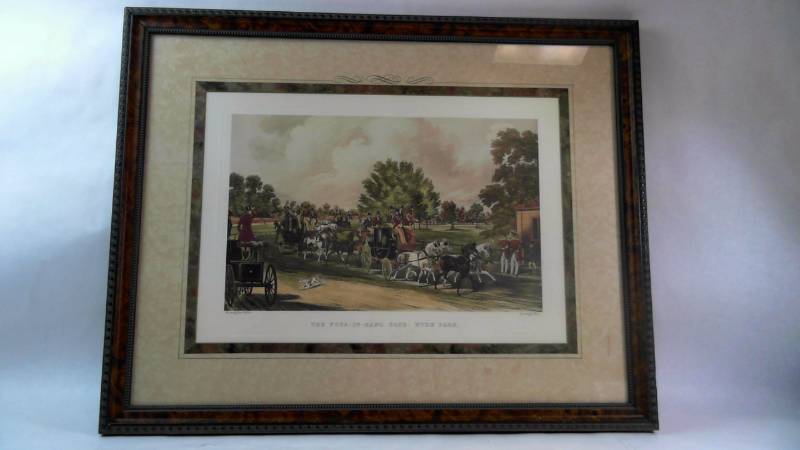 lot 638 image: Four In Hand - Hyde Park Print by James Pollard