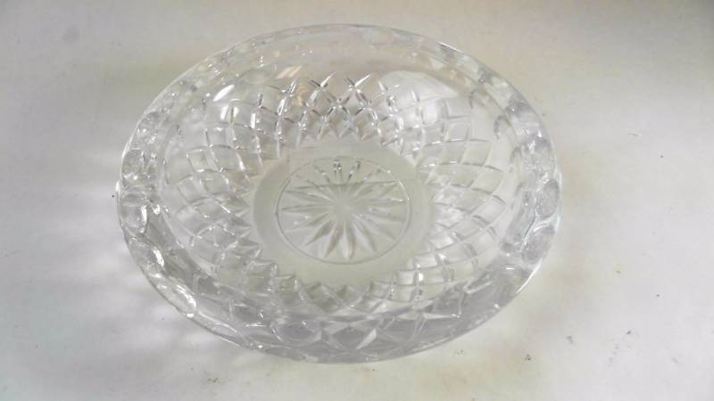 lot 647 image: Crystal Ashtray
