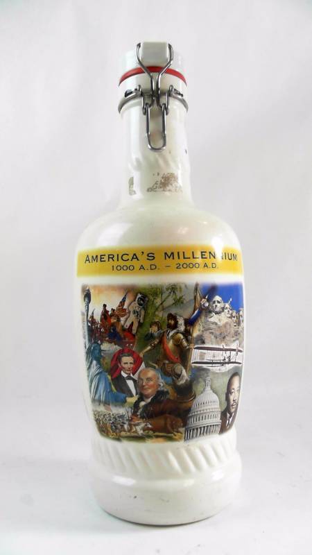 lot 651 image: Americas Millenium 1000 A.D. - 2000 A.D. Sealed Vase