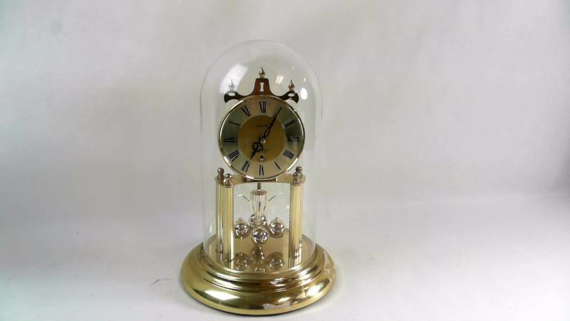 lot 656 image: Concordia Table Clock Westminster 11.5 Tall