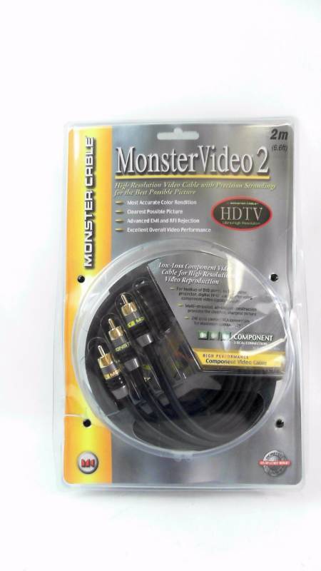 lot 367 image: Monster Video 2 Component Cable 2 Meters