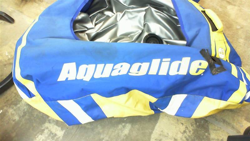 lot 73 image: Crossfire AguaGlide Boating Tube Water Raft for one person