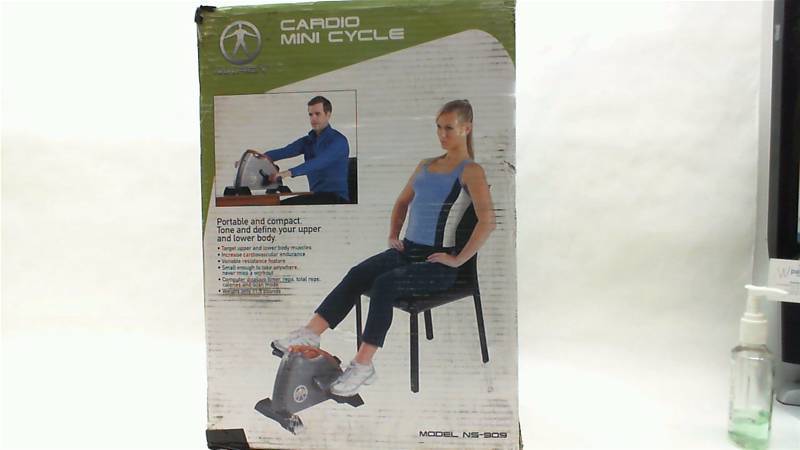 lot 78 image: Marcy Deluxe Mini Cardio Cycle IN BOX