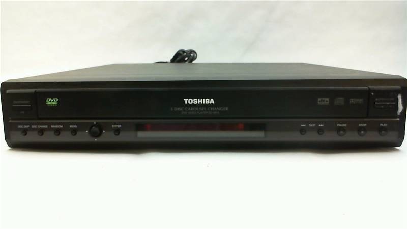 lot 88 image: Toshiba SD-2815U DVD 5 Disk Carousel Changer