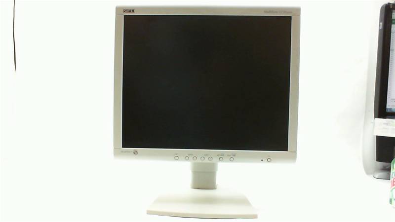 lot 99 image: Lot of 5 Computer monitors VGA No HDMI DELL, NEC, HP, Viewsonic. Various sizes
