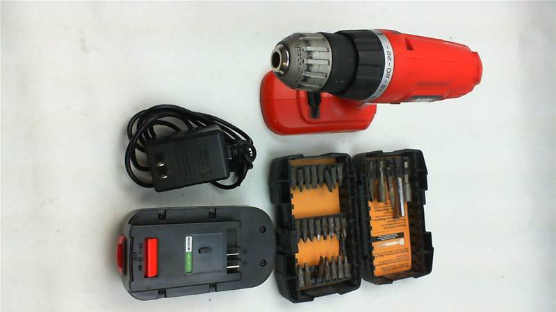 Black & Decker 18v Drill With Battery and Charger GC1800 for sale