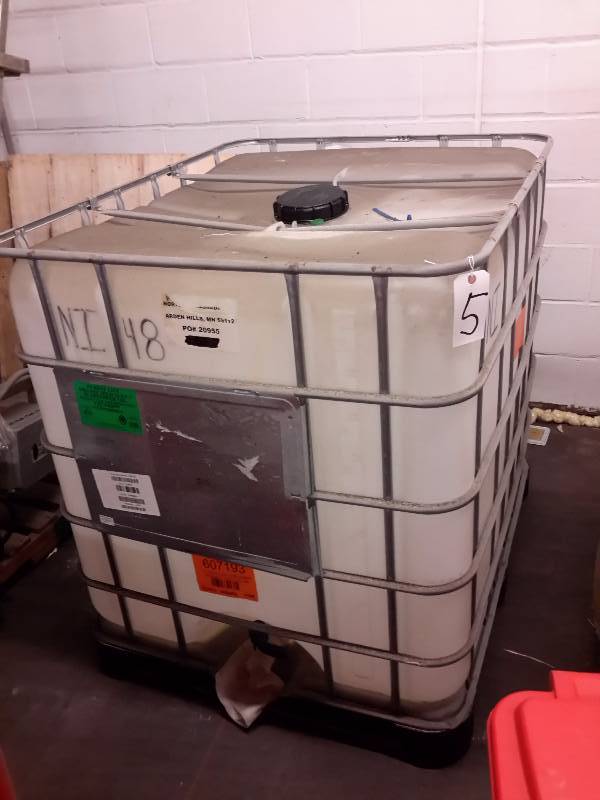 250 Gallon Schutz plastic container.. | Warehouse, Food processing ...