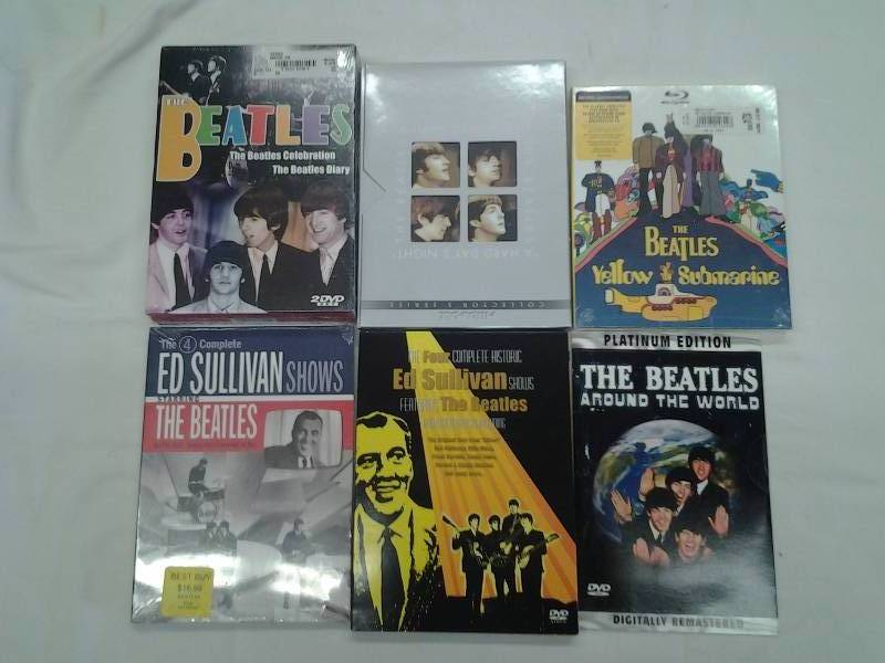 Beatles DVDs (3 Unopened)