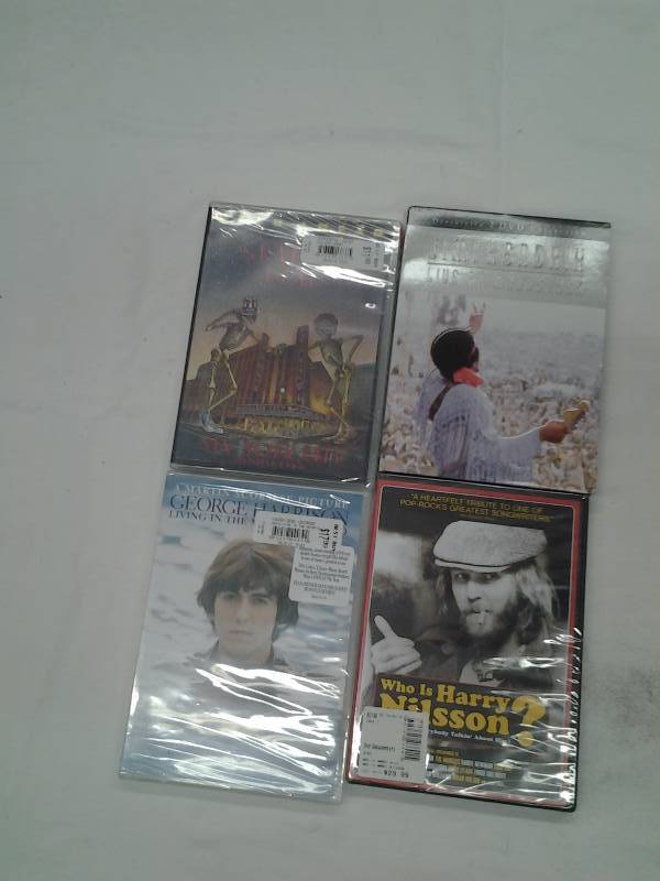4-DVDs (3-Unopened)