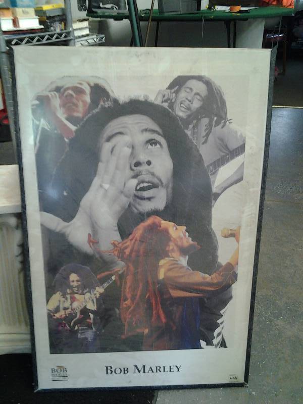 Collection Of Bob Marley Videos, CDs, Poster