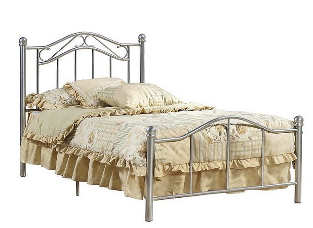 lot 19 image: Hillsdale Furniture Gavin Twin Bed Set - Dark Gray