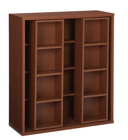 lot 29 image: alcove Sliding Shelf Media Cabinet - Cherry