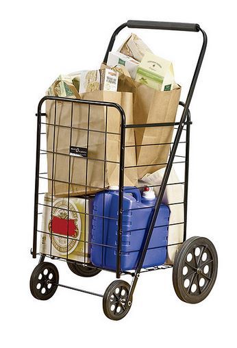 lot 61 image: Heavy-Duty LaundryShopping Cart