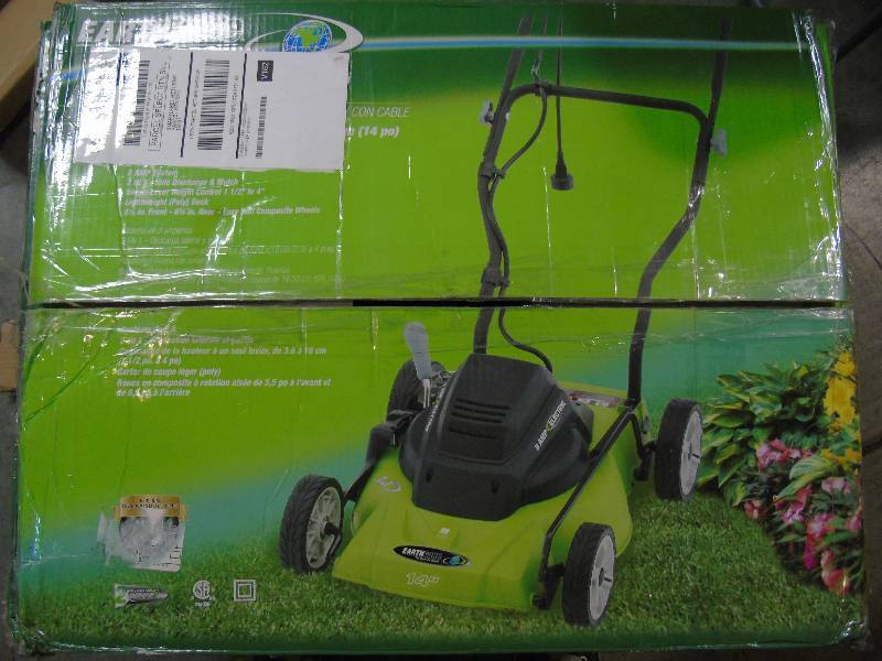 lot 15 image: Earthwise 14 Corded Electric Lawn Mower