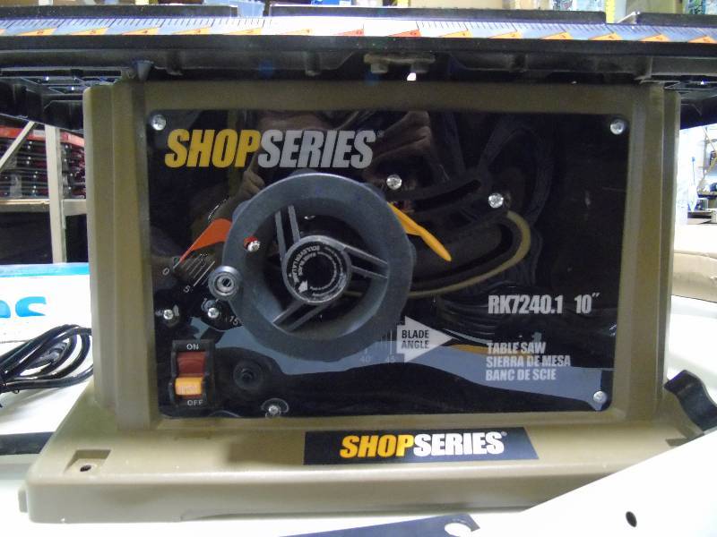 lot 34 image: Rockwell 10 Table Saw with Stand