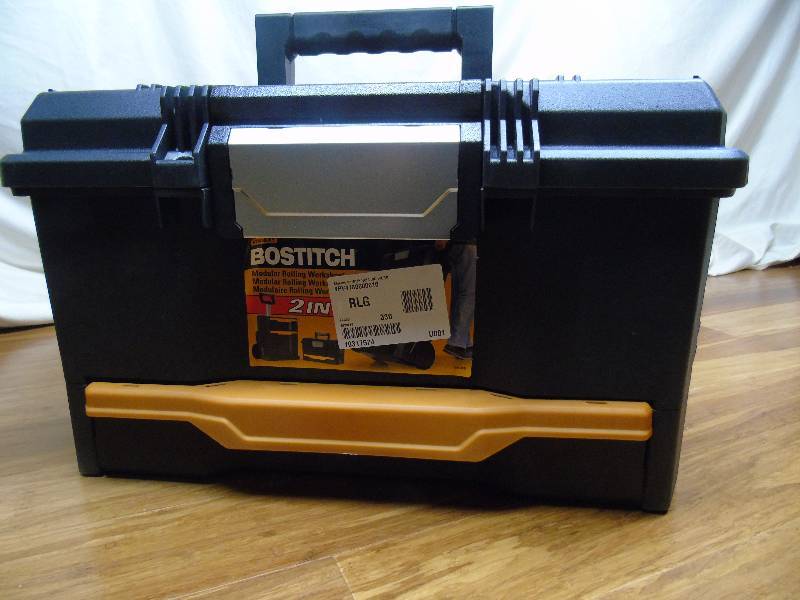 lot 94 image: Stanley Bostitch Tool Box