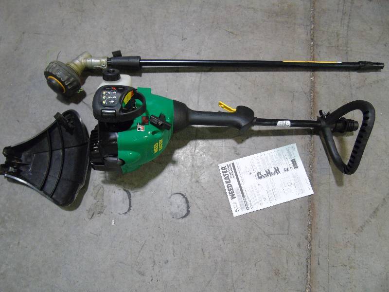 lot 98 image: Weed Eater 16 Straight Shaft 2-Cycle Gas-Powered Grass Trimmer