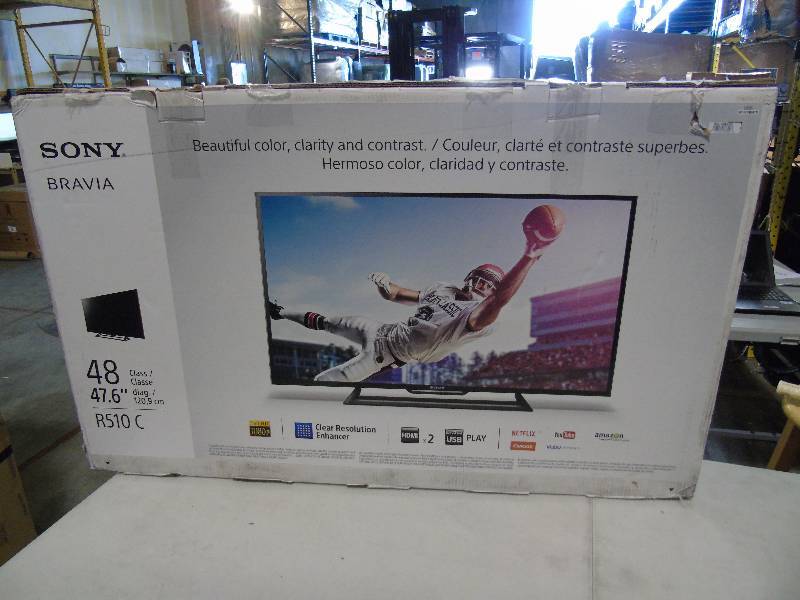 lot 125 image: Sony 48 1080p LED Smart TV