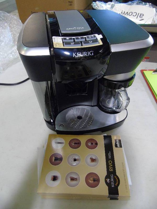 lot 181 image: Keurig Rivo Espresso Cappuccino Latte System - Used