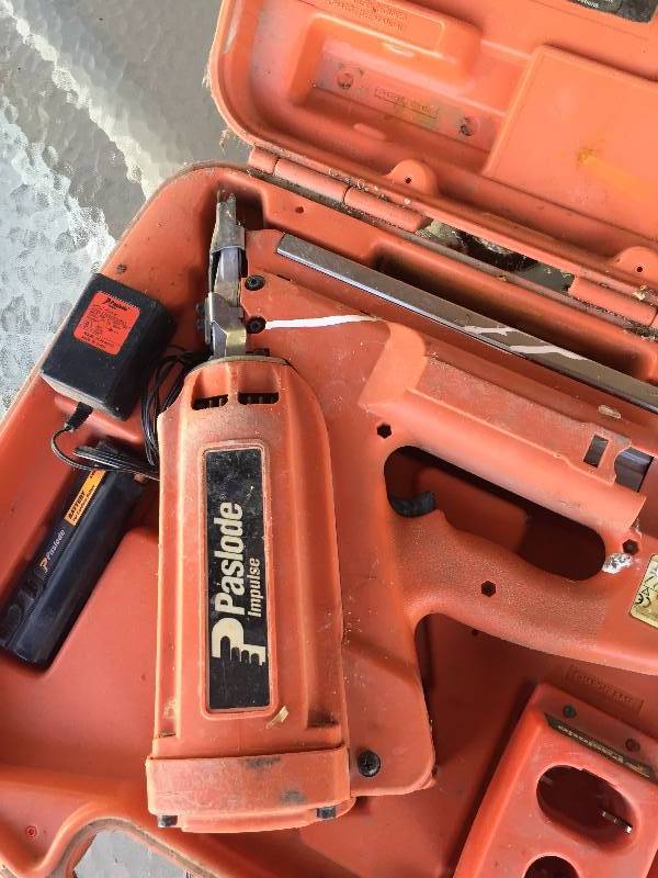 lot 32 image: PASSLODE CORDLESS NAILER