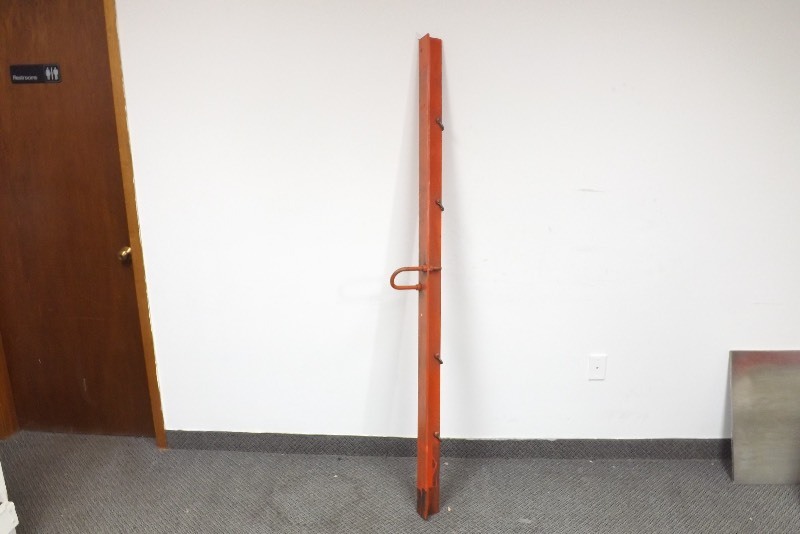 lot 37 image: Industrial Steel Forklift Bar