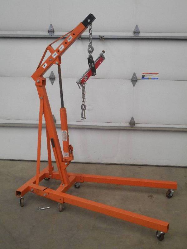 lot 5 image: Central Hydraulics 1-Ton Foldable S...