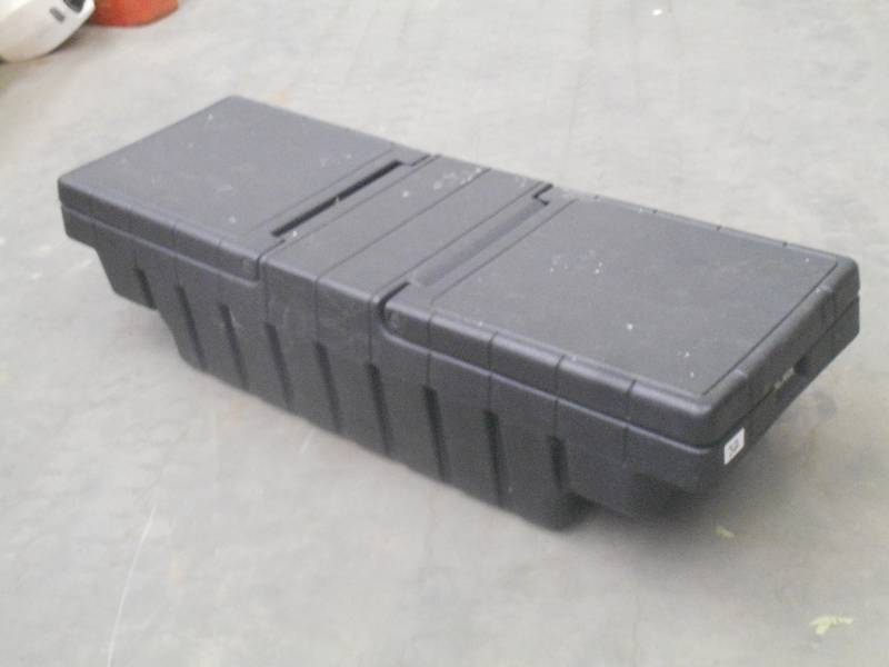 lot 32 image: Plastic Truck Toolbox--For Smaller ...
