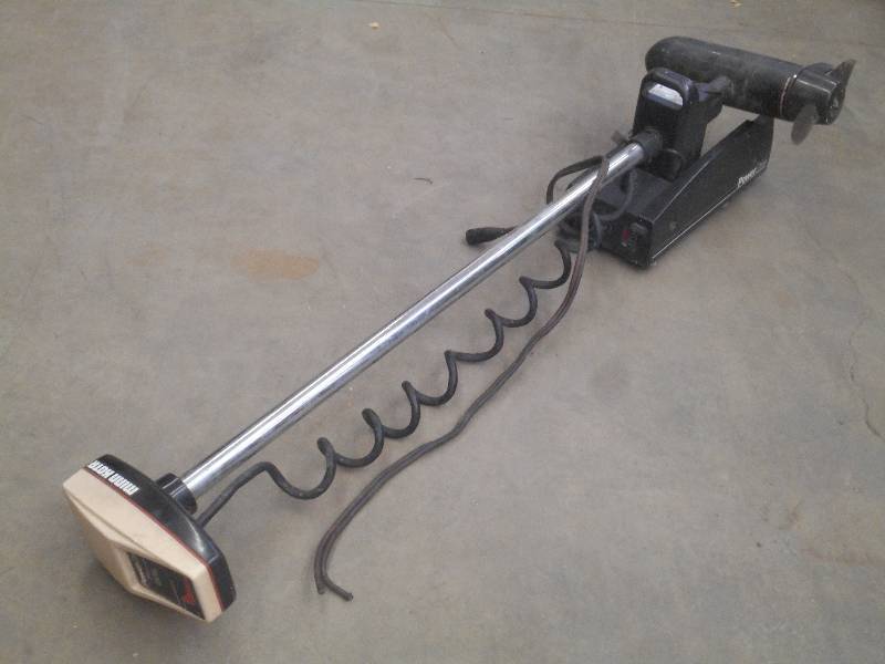 lot 90 image: MinnKota Power-Drive Trolling Motor...