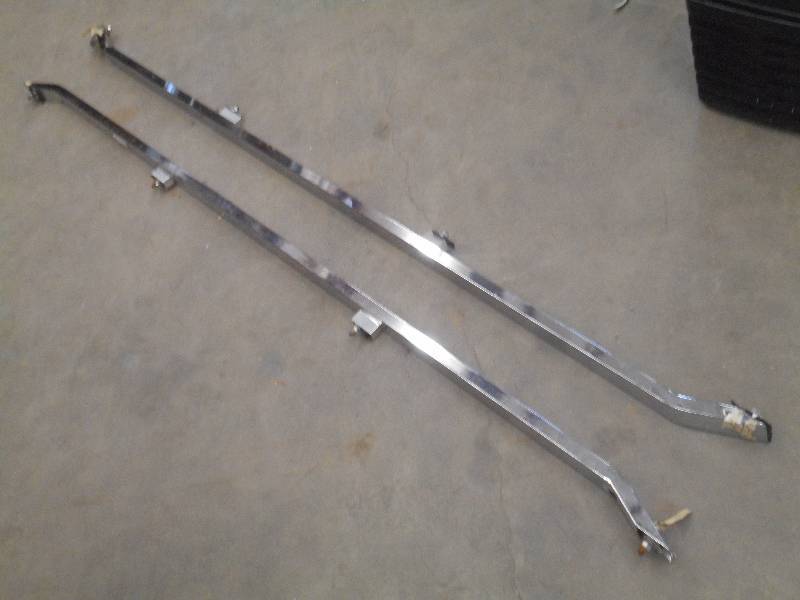 lot 103 image: Set Of Bed-Rail Bars For A Long Box...