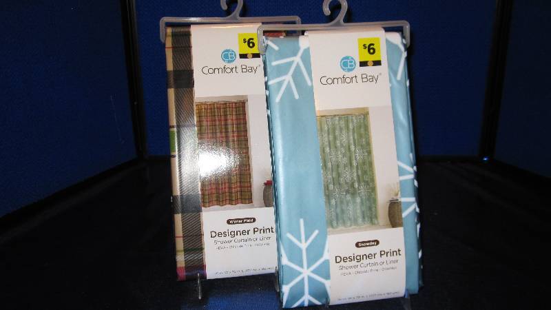 lot 10 image: 2 Shower Curtains that are new