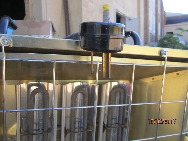 lot 15 image: High output space heater...