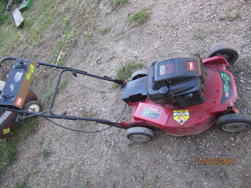 lot 22 image: Toro GTS 5 Super recycler push mowe...