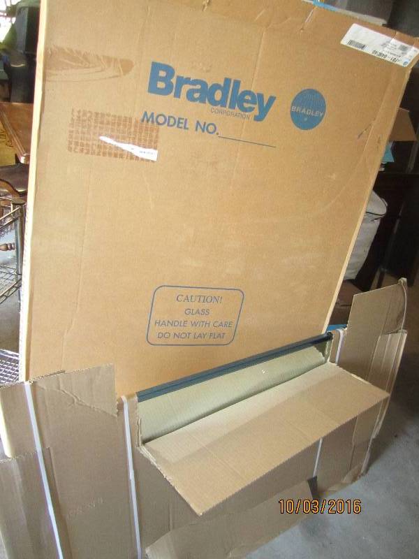 lot 71 image: New Bradley 48 x 24 mirror...